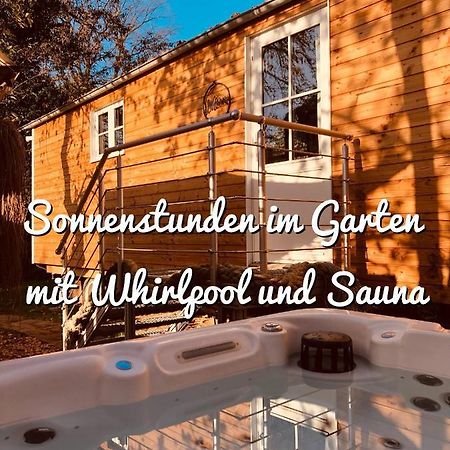 Zirkuswagen Mit Outdoor Whirlpool Und Garten Petershagen-Eggersdorf ภายนอก รูปภาพ